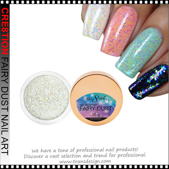 Cre8tion Nail Art Effect
15g Fairy Dust Glitter #01