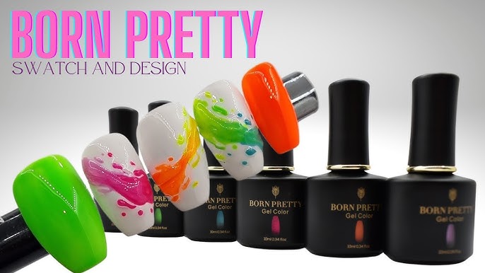 Born Pretty Piano Black Nail Lacquer