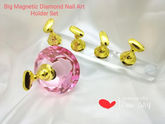 Clear False Nail Display Set