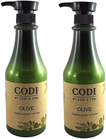 Codi Olive Lotion 750ml Pack- Case of 12