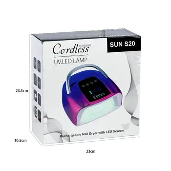 Cordless SUN S20 UV LED Lamp