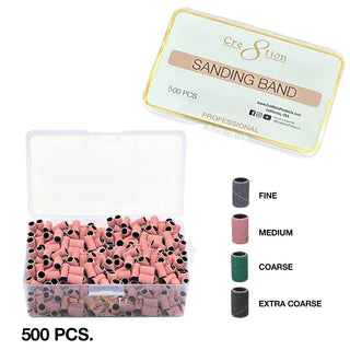 Cre8tion 500pc Sanding Bands- Medium