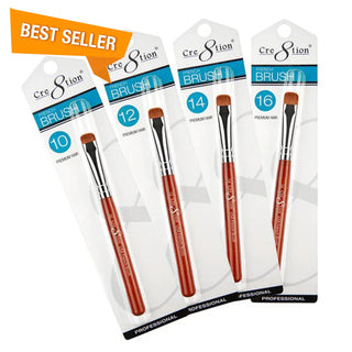 Cre8tion French Brush Set for Gels #12