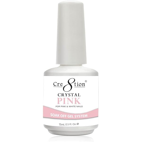Cre8tion Gel Crystal Pink 0.5 oz