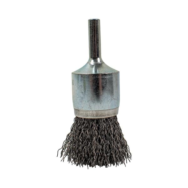 Cylindrical Wire Brush Drill Attachment