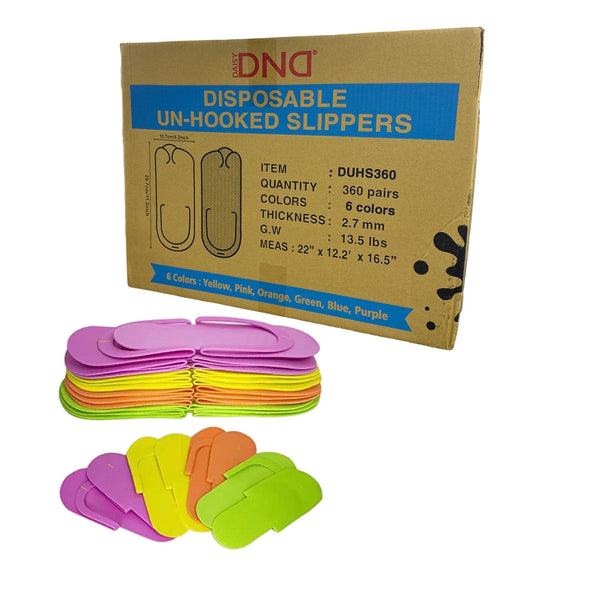 DND Disposable Un-Hooked Slippers