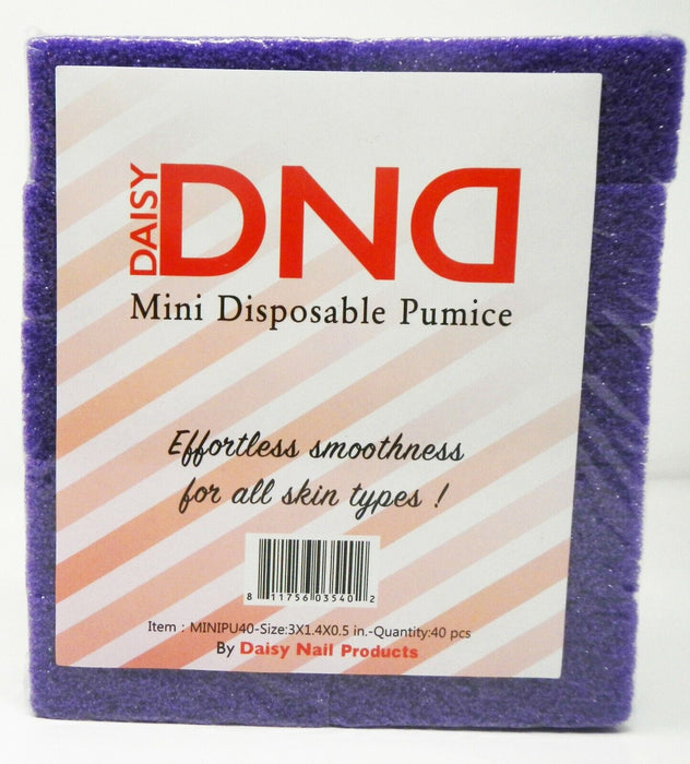 DND Mini Disposable Pumice, Purple