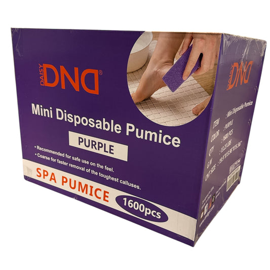 DND Mini Disposable Pumice, Purple