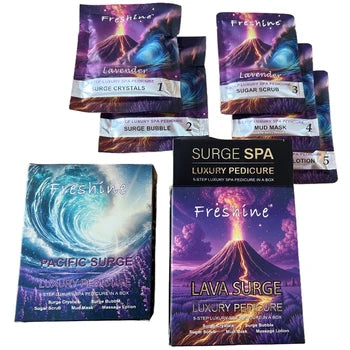 Freshine Lava Surge Pedicure Kit- Pearl