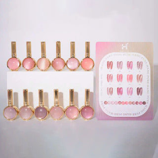 Hang Pure Nude Moon Cat Eye 12 Bottle Collection, 18ml Bottles