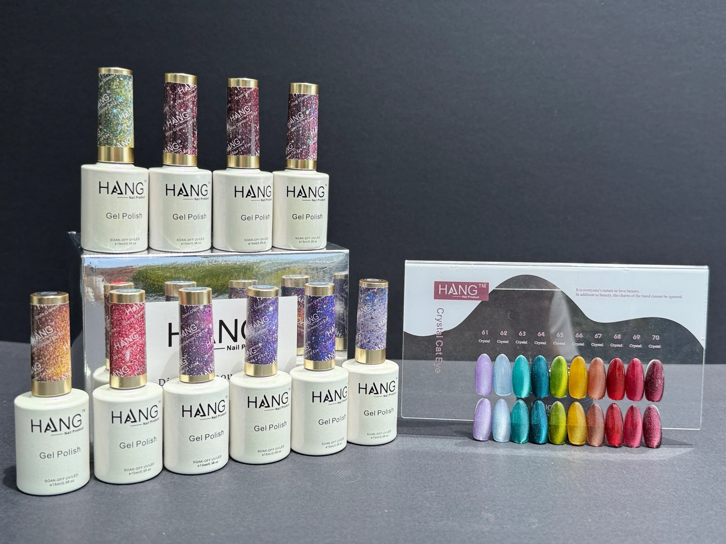 HANG CRYSTAL CAT EYE – GEL POLISH