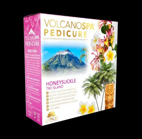 LA PALM Volcano Spa Eruption Pedicure 6-Step Spa in a Box Romance