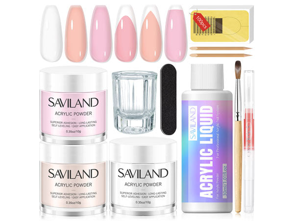 Saviland Acrylic Nail Kit
