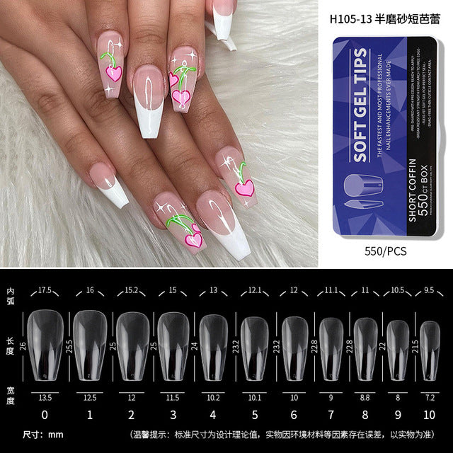 Short Coffin Soft Gel Tips