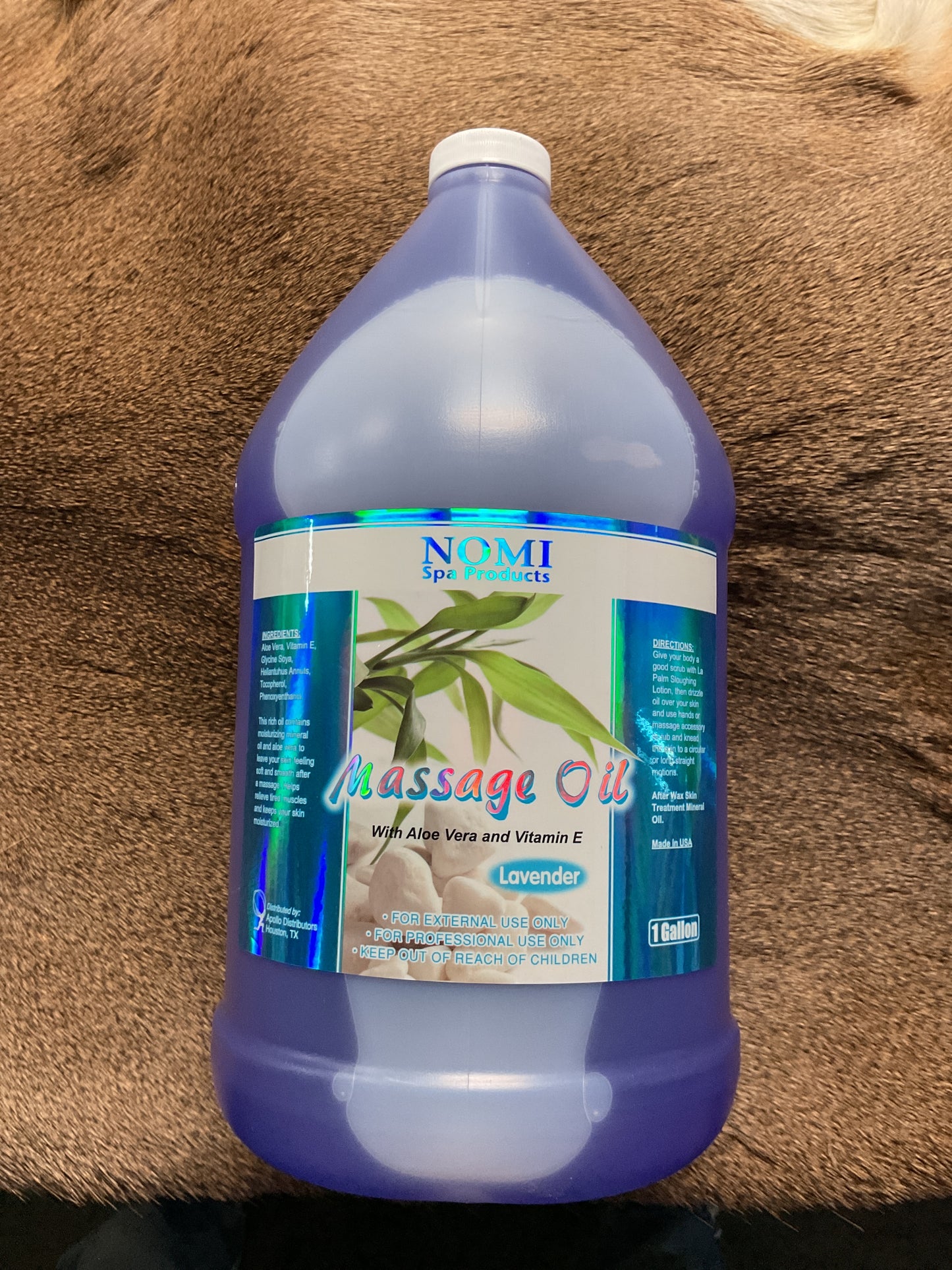 NOMI Lavender Massage Oil 1 Gallon