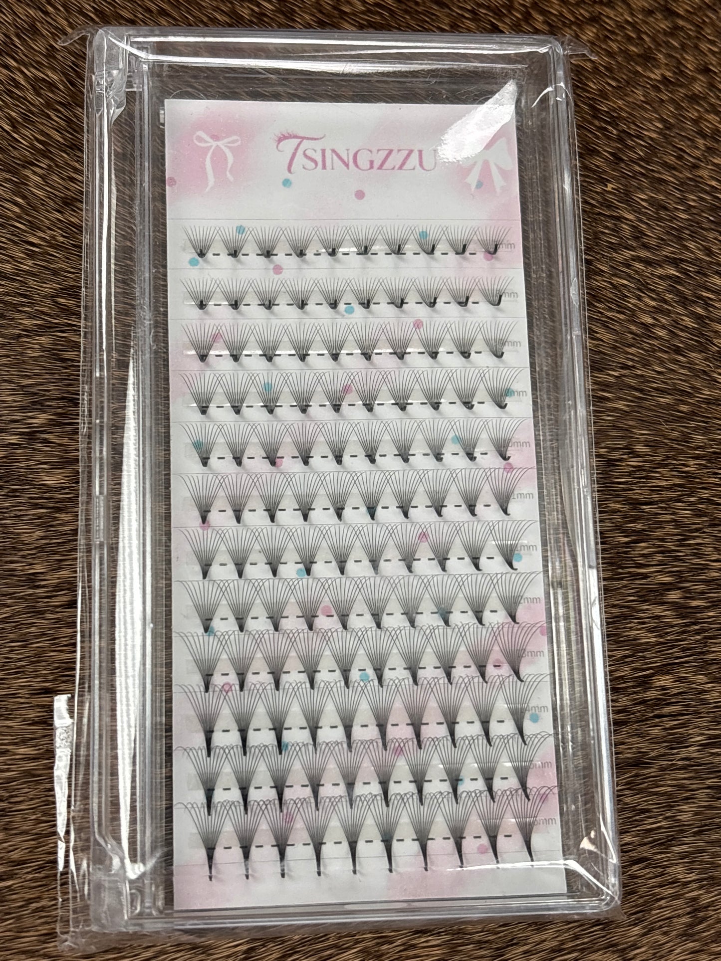 TSINGZZU Volume Eyelash Extensions- 10D 0.07D Mix