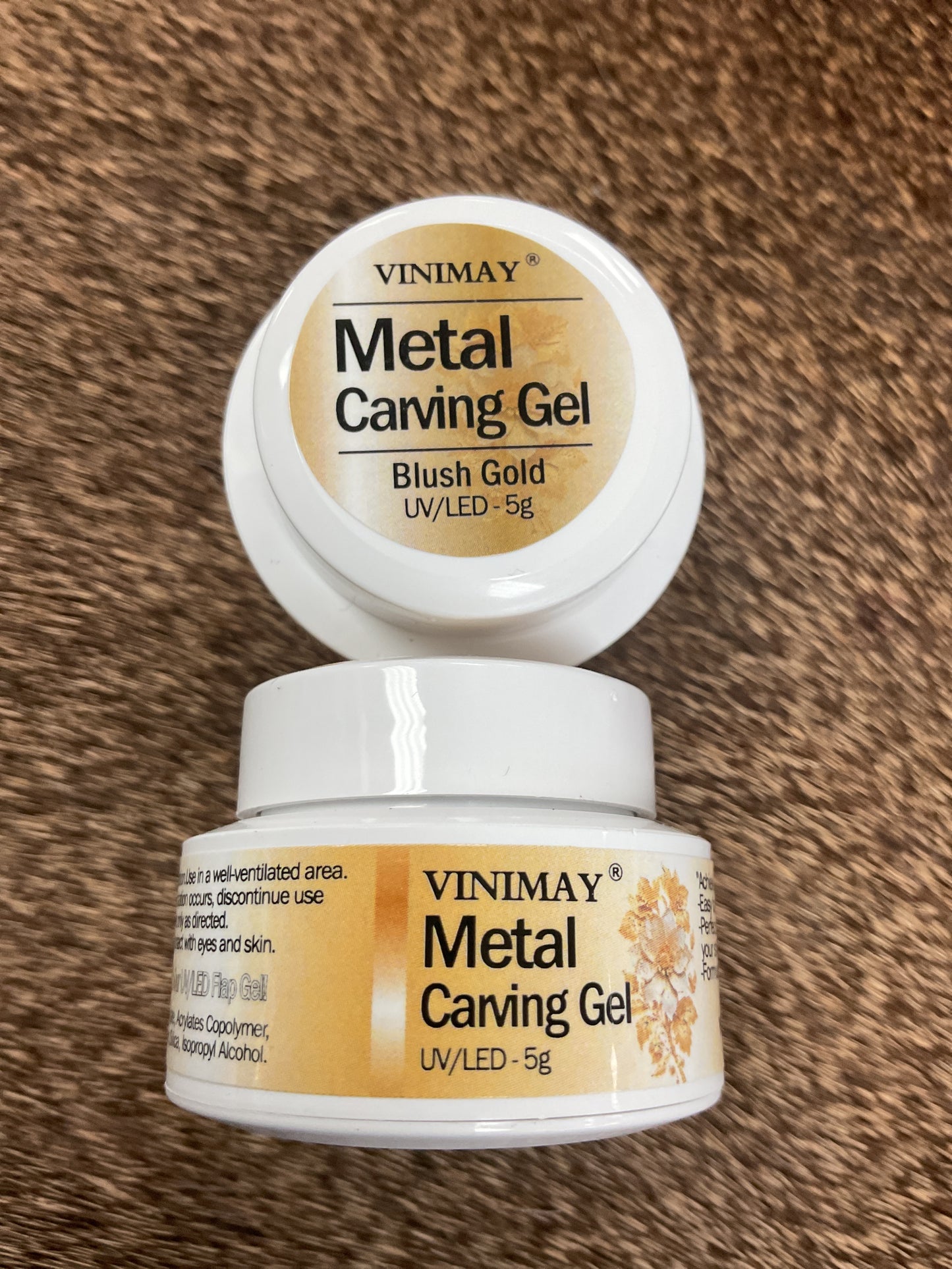 VINIMAY Metal Sculpting/Carving Gel- Blush Gold