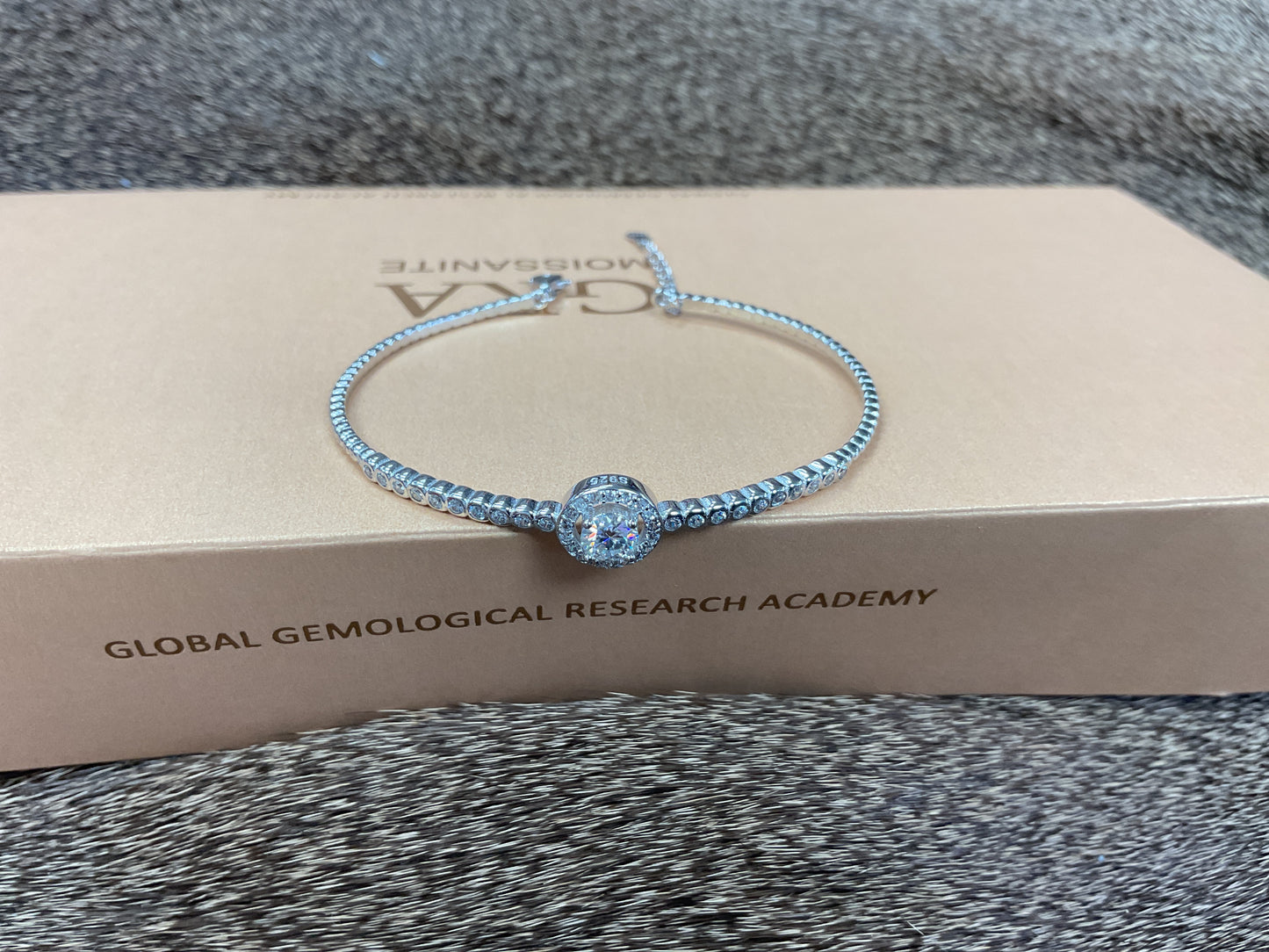 GRA Moissanite Bracelet