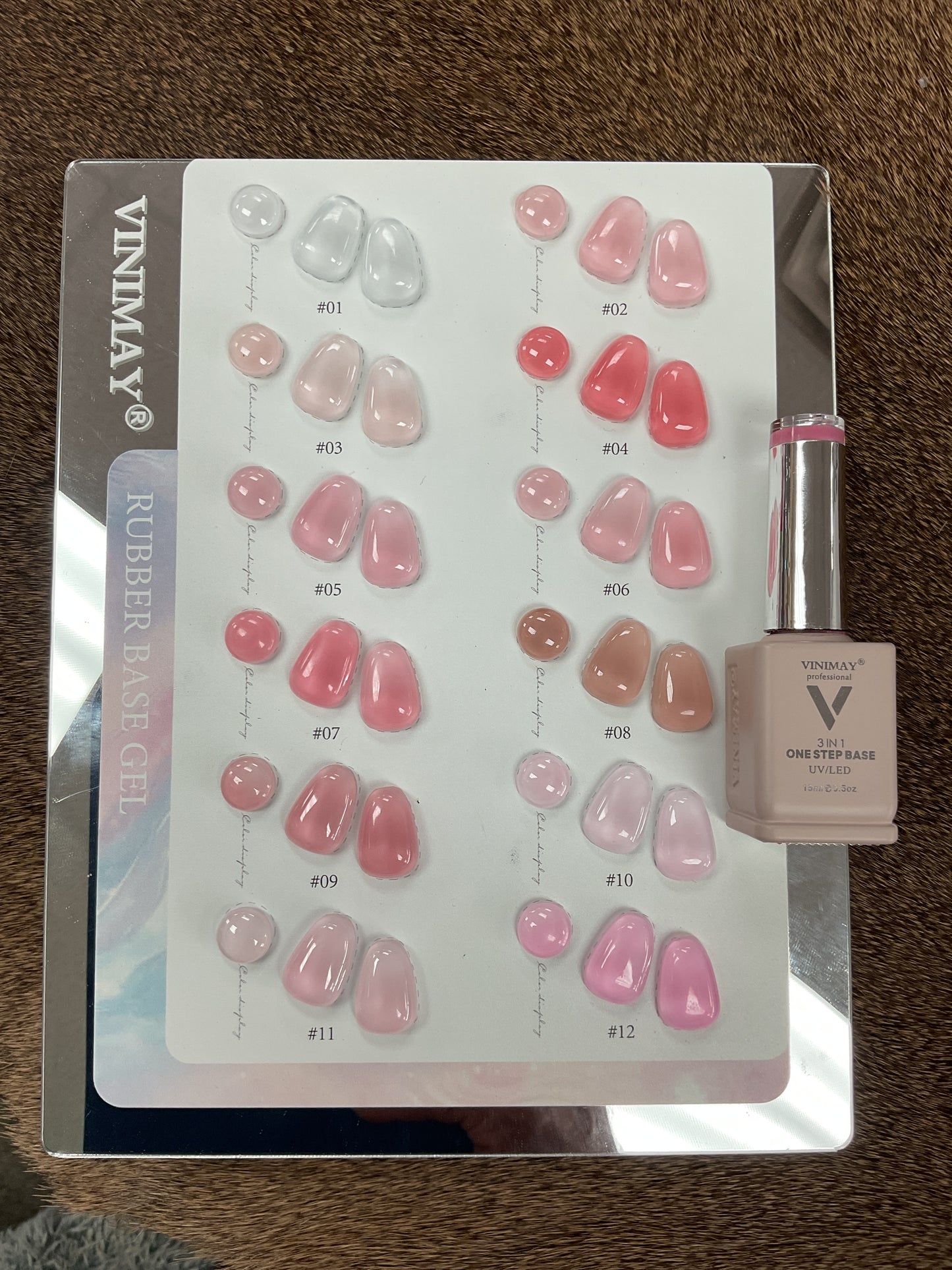VINIMAY Rubber Base Gel Set- 12 Color