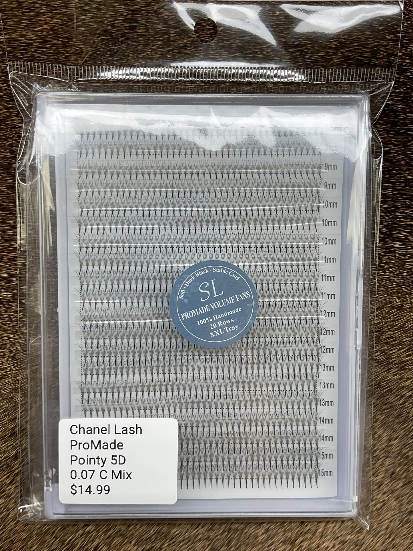 Chanel Lash ProMade Pointy 5D Fans 0.07 C Mix