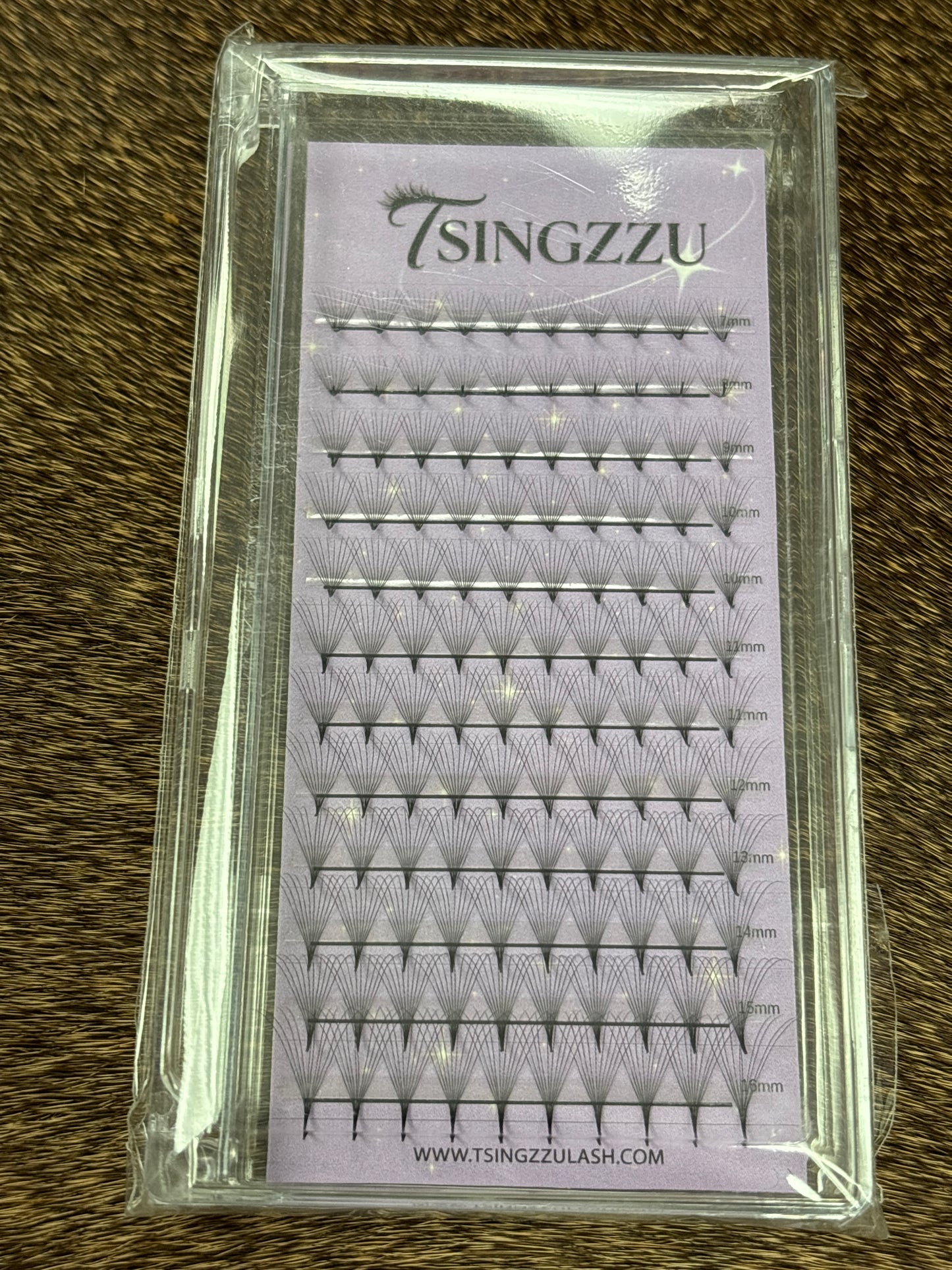 Tsingzzu Eyelash Extensions- Mix 10D 0.05D