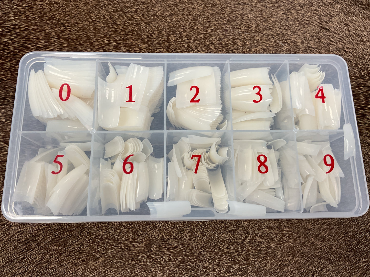 Half Cover Nail Tip Kit 500pcs