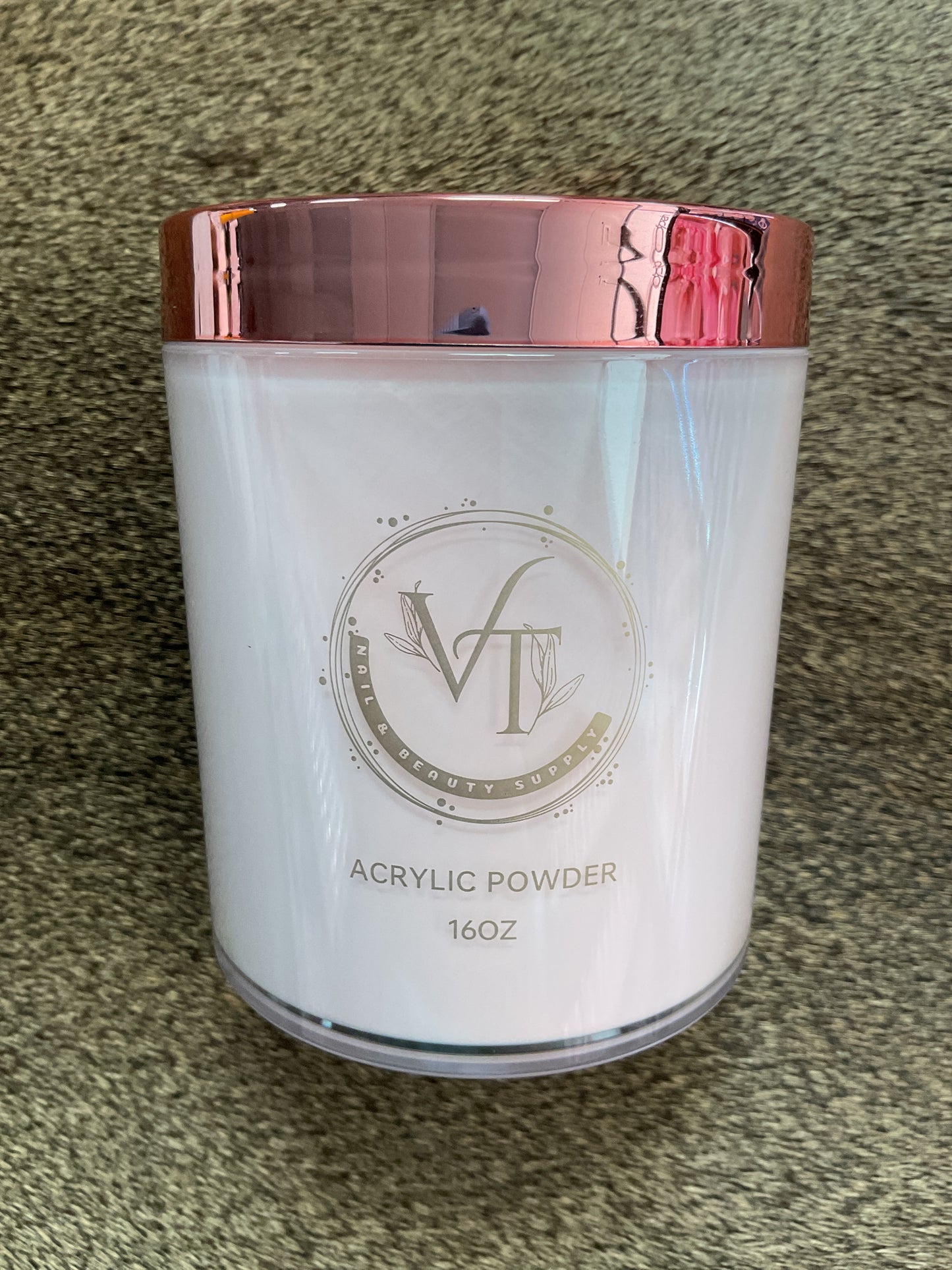 VT Beauty Acrylic Powder 16oz- Light Pink