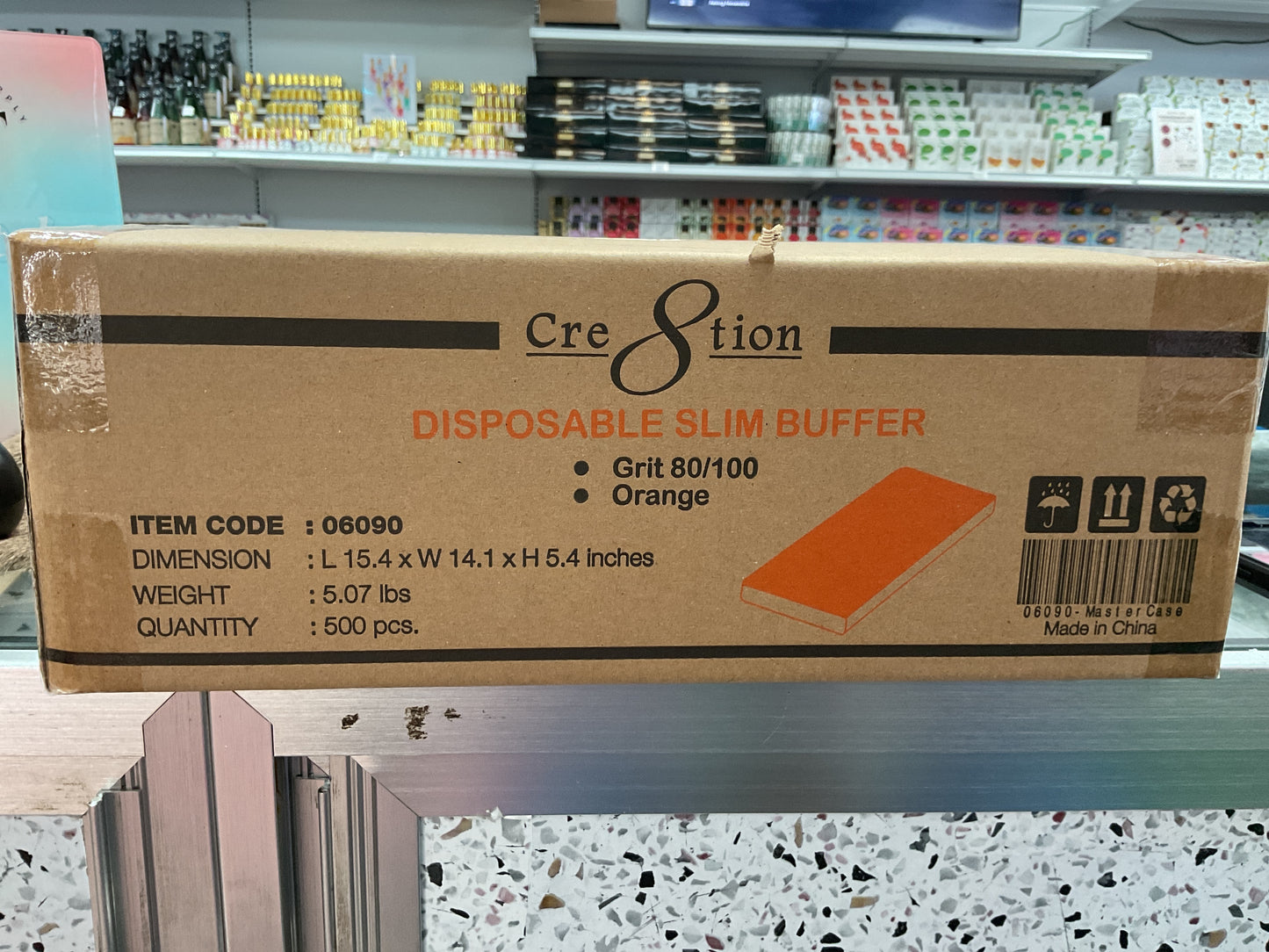 Cre8tion Disposable Slim Buffer- Case of 500