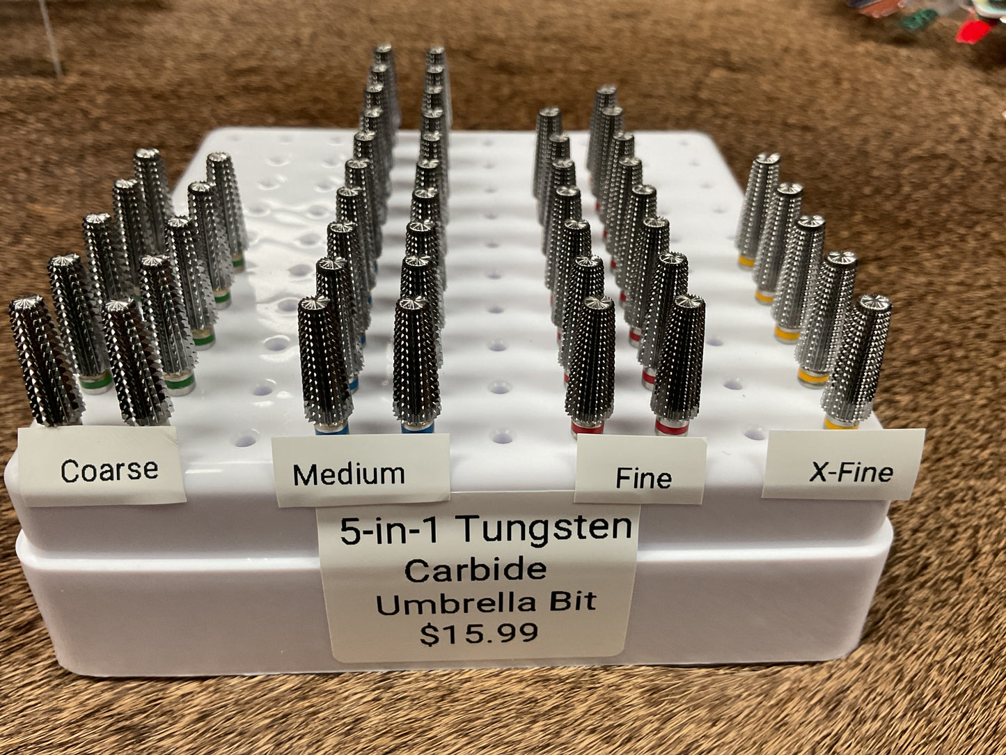 5-in-1 Tungsten Carbide Bit