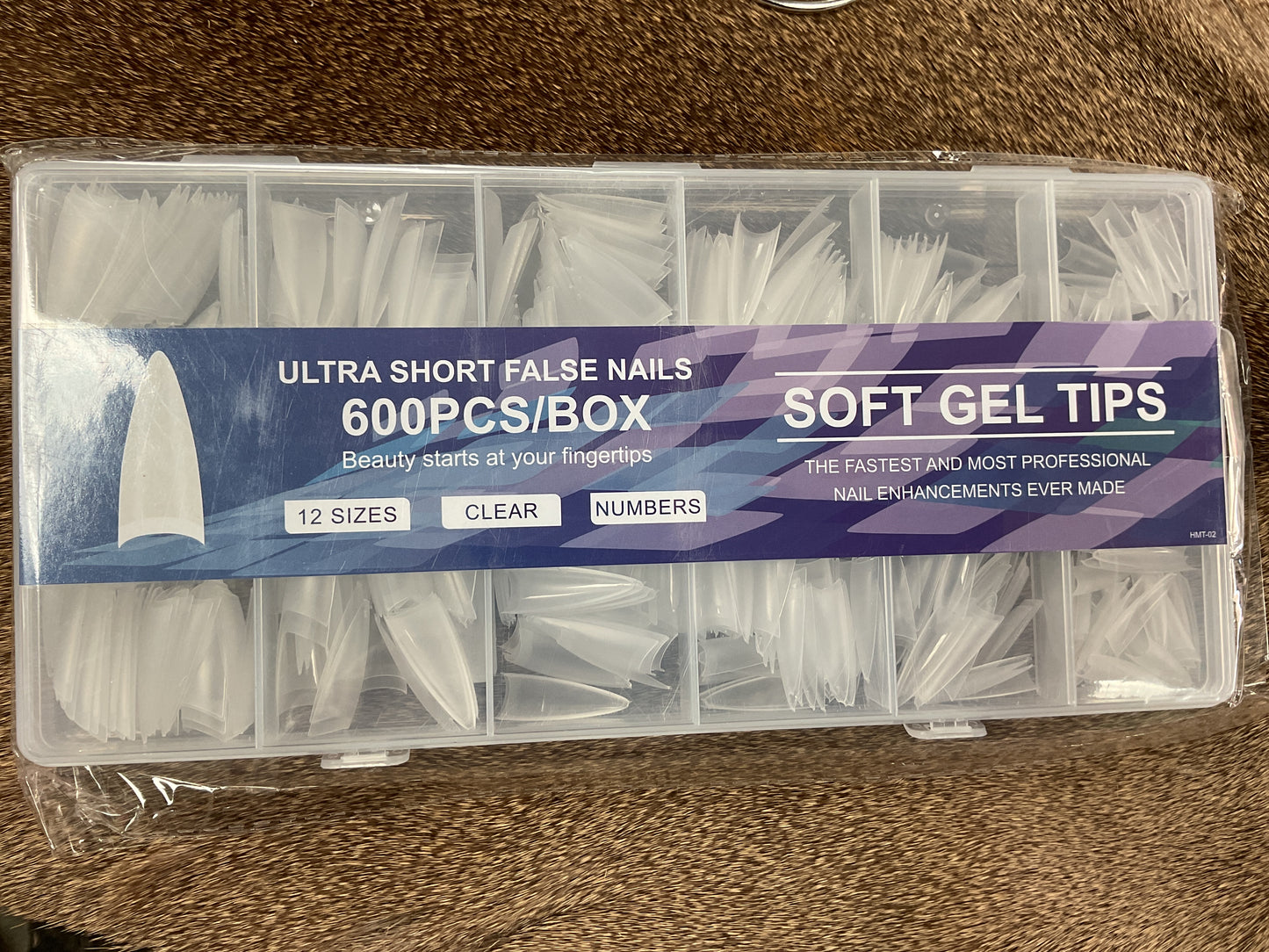 Stiletto Half-Cover Soft Gel Nail Tips