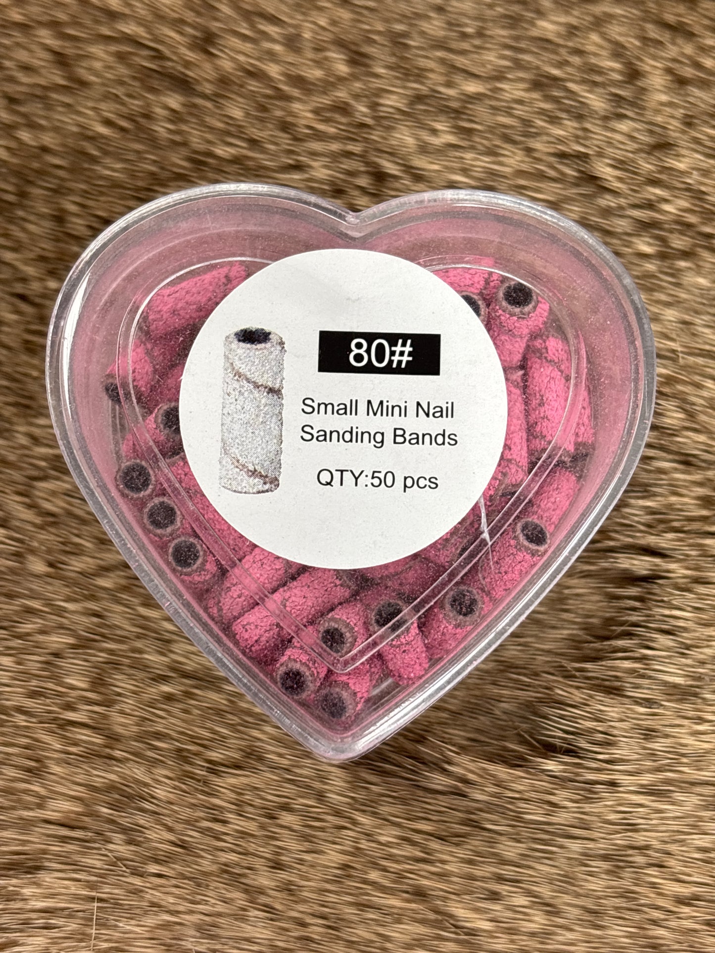 80# Mini Nail Sanding Bands