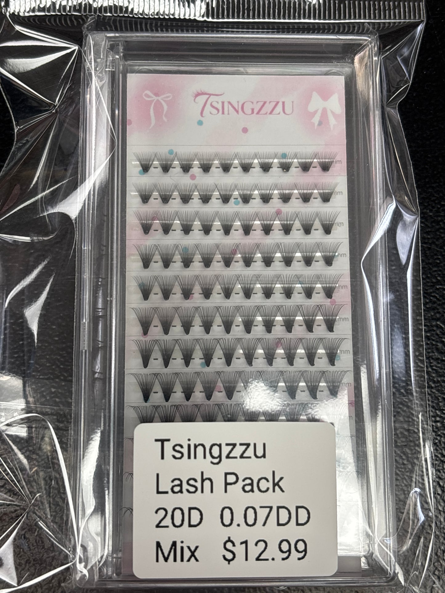 Tsingzzu Lash Pack Mix- 20D 0.07DD