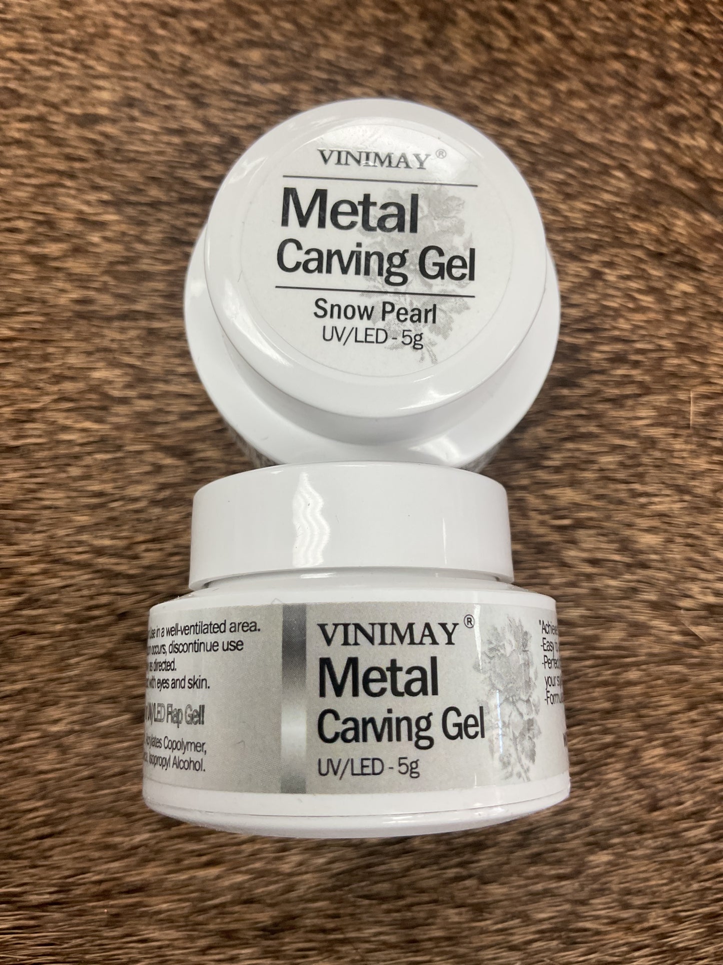 VINIMAY Metal Carving Gel- Snow Pearl