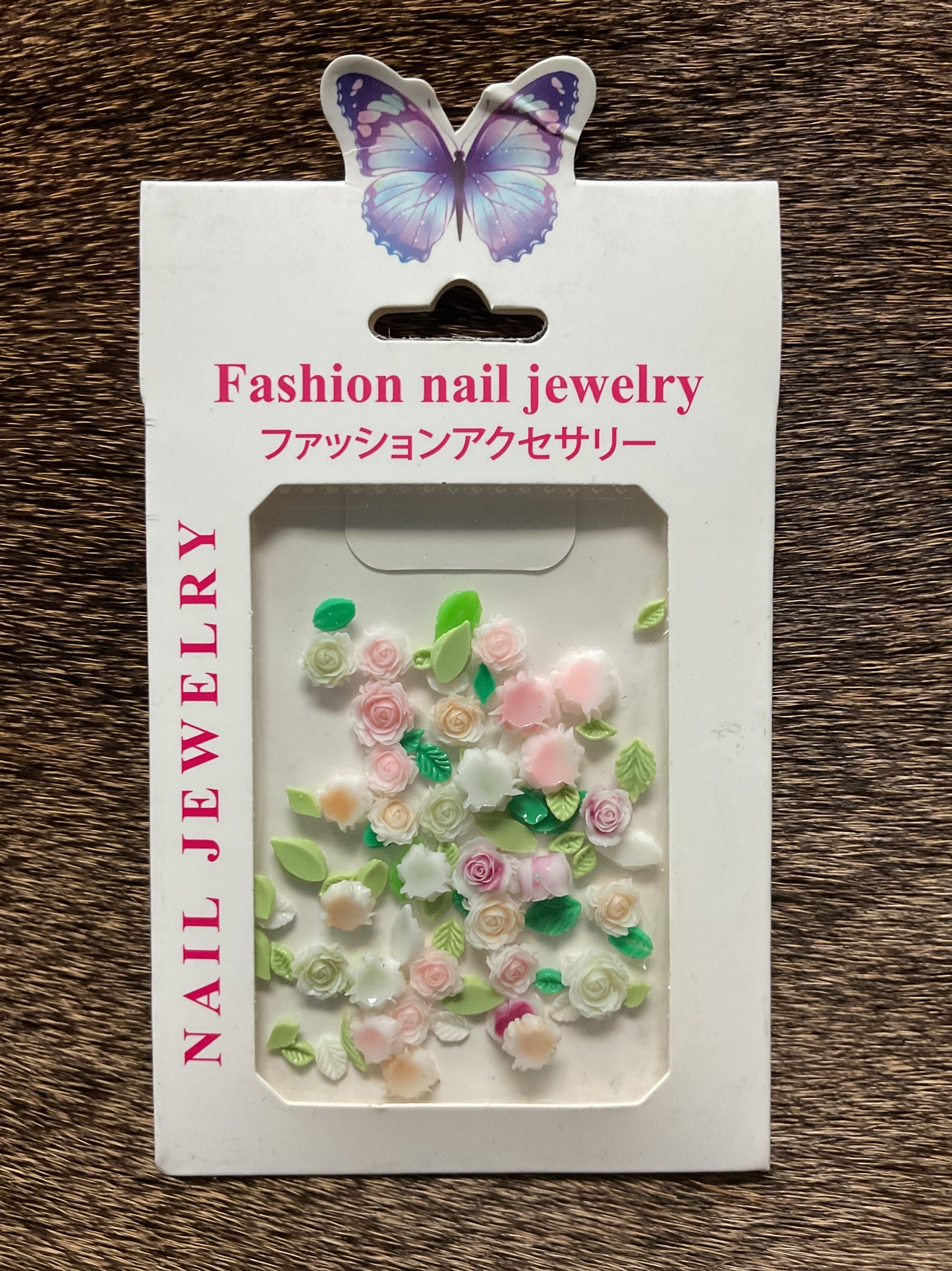 Floral Fashion Nail Jewelry Set