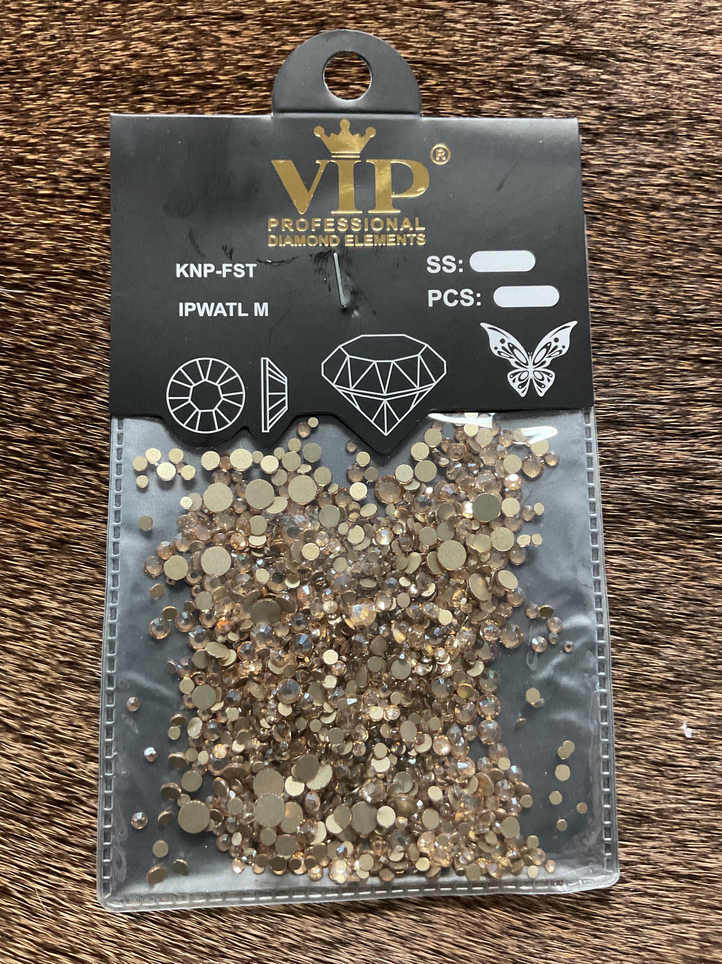 VIP Professional Diamond Elements Rhinestones 1.9mm Flatback. 1440 pcs