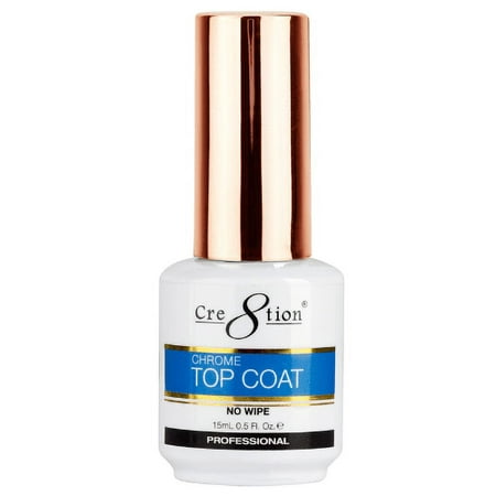 Cre8tion Metallic Chrome Gel Top Coat 0.5 oz