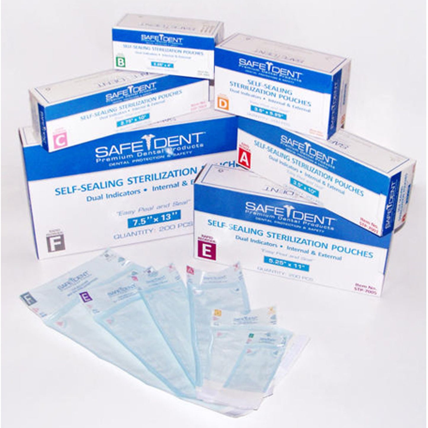 Sterilization Pouch 3.5 X 7.5 Inches 200/Box