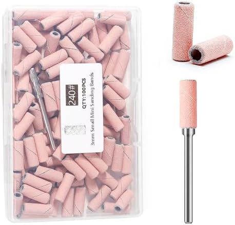 3mm Mini Nail Sanding Bands with Mandrel
