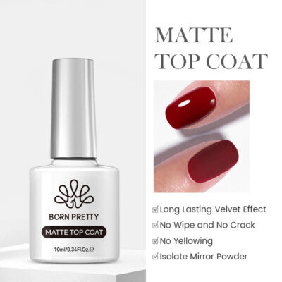 Born Pretty Matte Top Coat Nail Polish