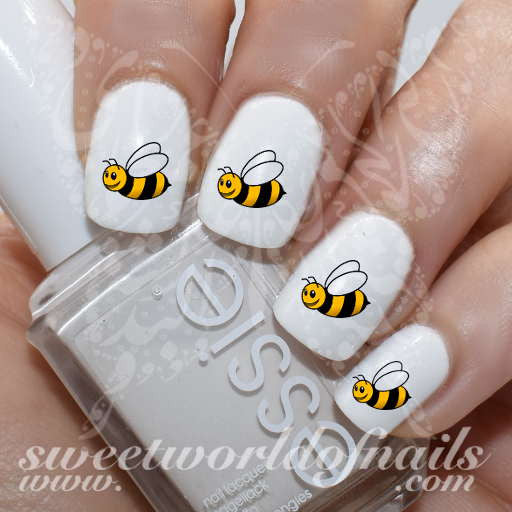 Butterfly and Bee Nail Charms