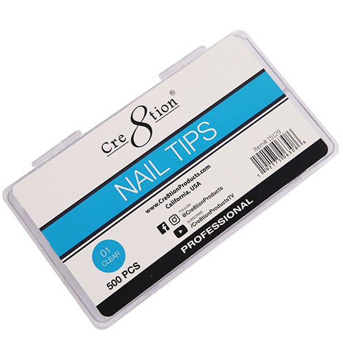 Cre8tion Clear Nail Tips 500pcs