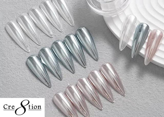 Cre8tion Pearl Chrome Nail Powder #03