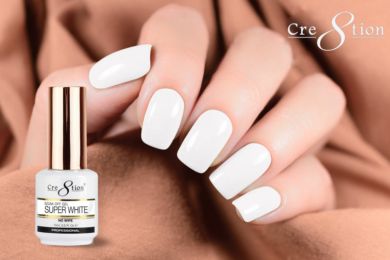 Cre8tion Soak Off Gel Super Silver