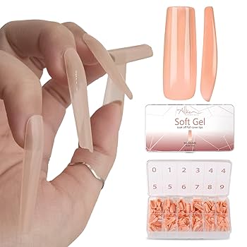 Medium Almond Soft Gel Nail Tips