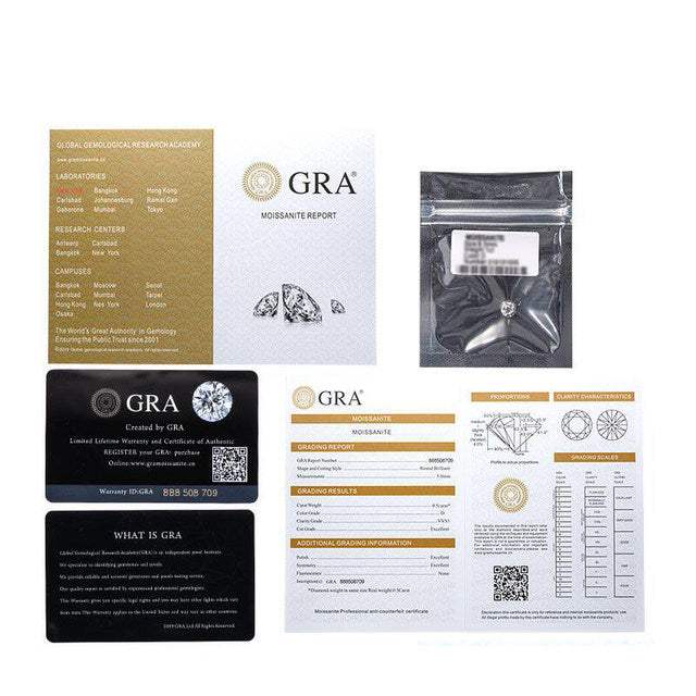 GRA Moissanite Bracelet