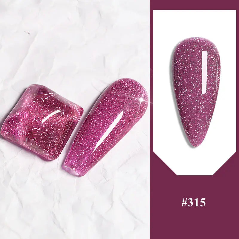 Nail Glitter pink Nail Polish Suspension Base Raw Material Gel Polish Uv Led Nail Salon Color Uv Gel Polish
