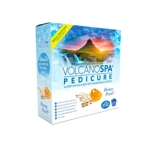 La Palm Volcano Spa 6 step Pedicure System -  Honey Pearl