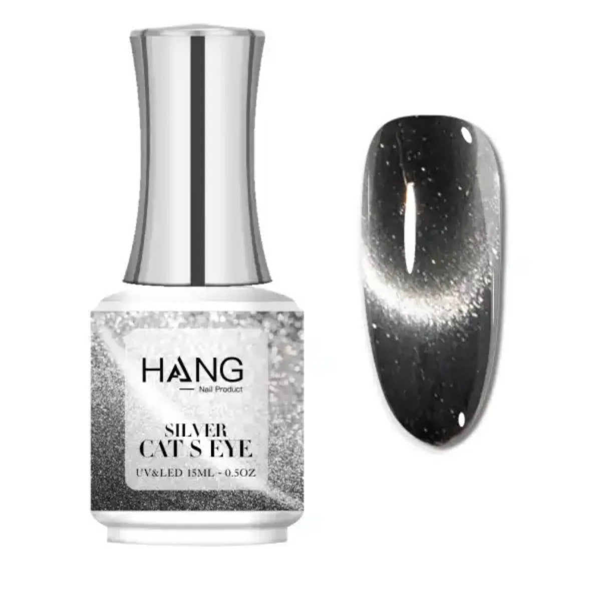 HANG SILVER CAT EYE 15ML /0.5 OZ GEL POLISH