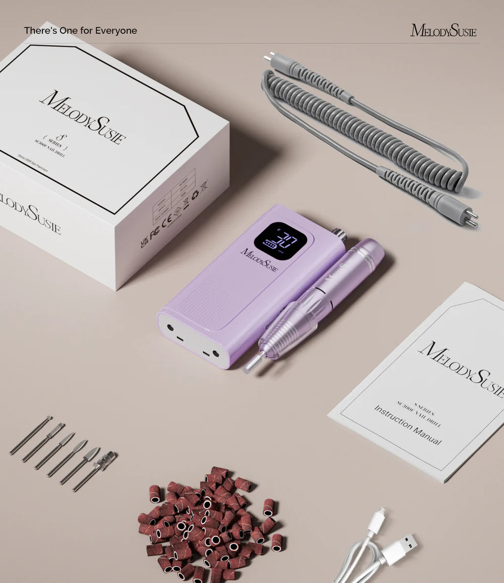 Melody Susie Portable Nail Drill- Purple