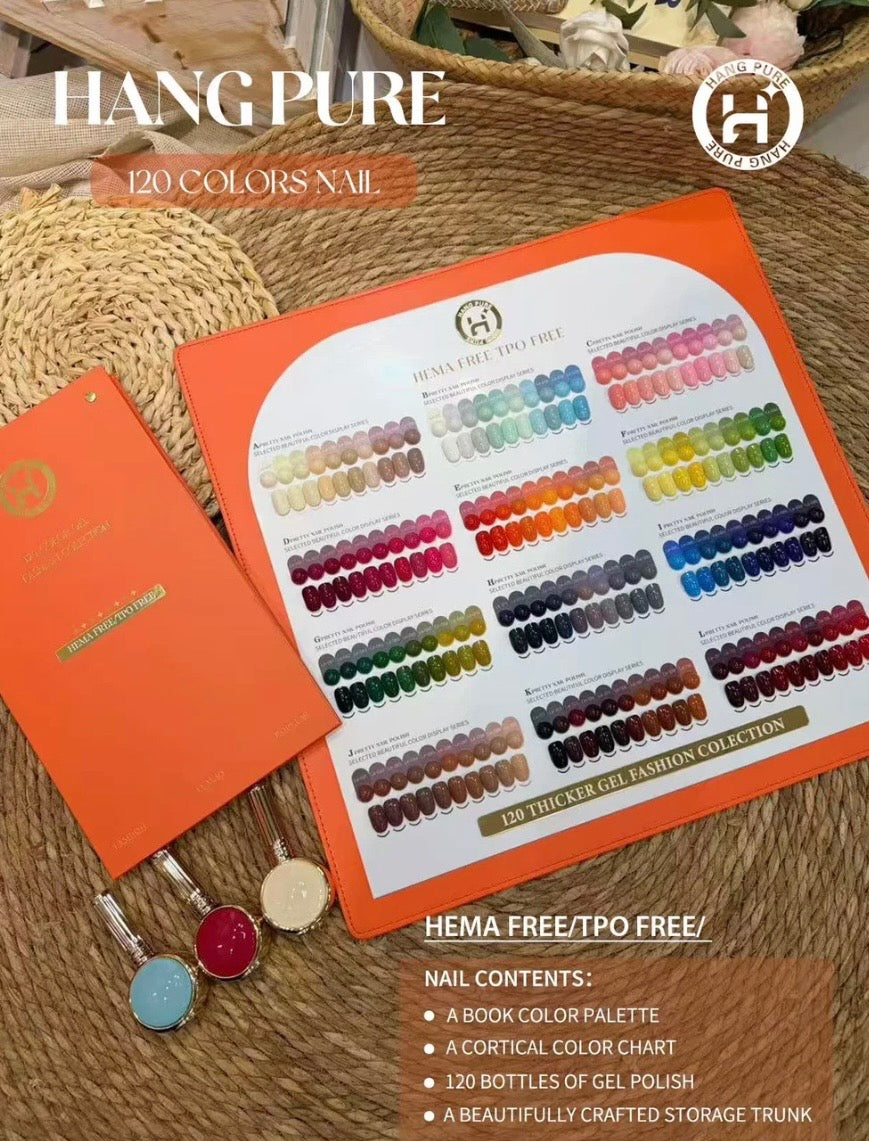 HANG High Pigment Gel Polish 120 Bottle Collection